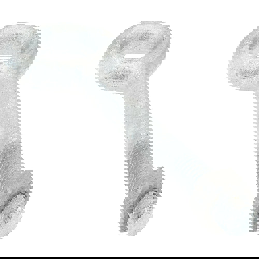 Lifting Eye Bolt: Without Shoulder, 2,100 lb Capacity, 1/2 Thread, Grade C-1035 Steel